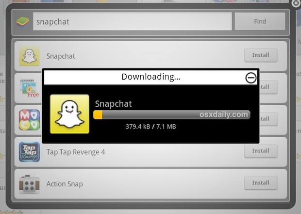 view snapchat on mac os without an emulator